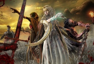 Three Elden Ring Nightreign characters surrounded by enemies to mark the new Deep of Night difficulty mode